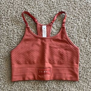 Balance Athletica (Vitality) Rust Longline Sports Bra
